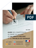 Salubrite Publique - Troubles Voisinage - Guide Maire