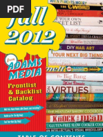 Download Adams Media Fall 2012 Catalog by Adams Media SN93781551 doc pdf