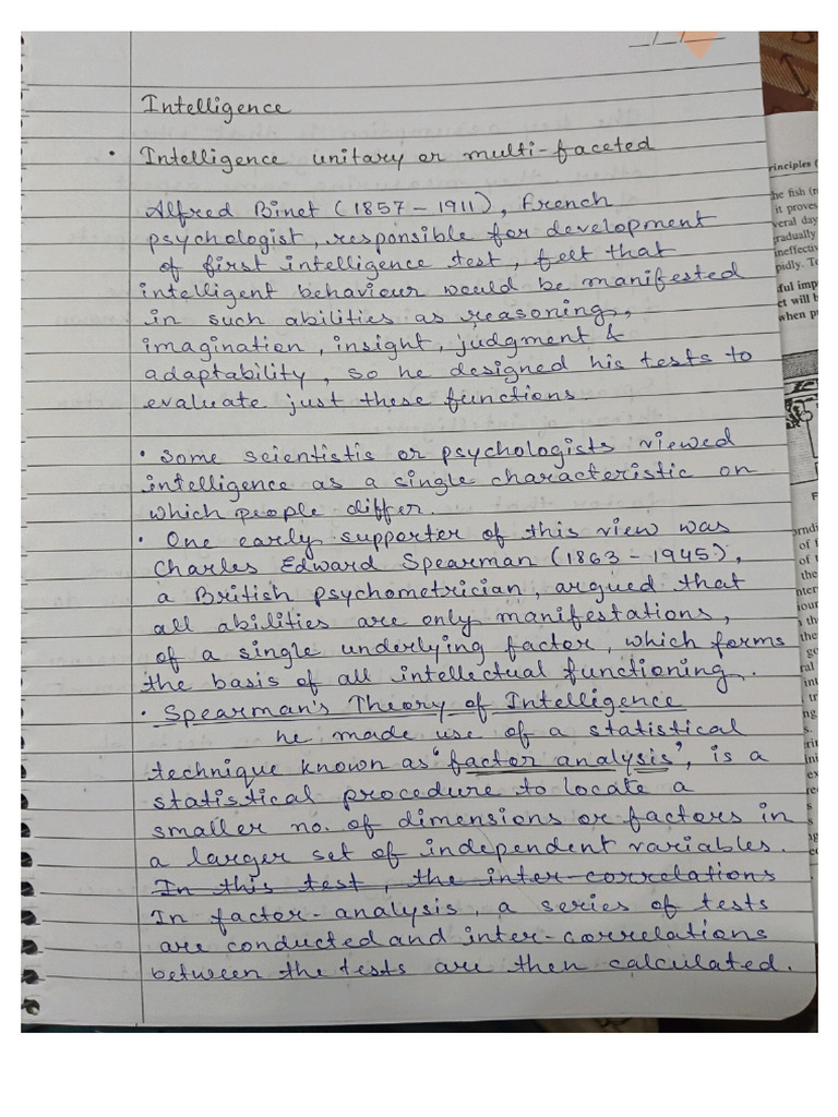 Notes of Intelligence Sem 2 | PDF