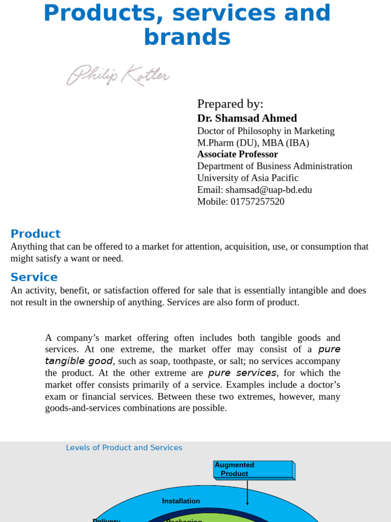 Understanding Products and Services | PDF | Brand | Marketing
