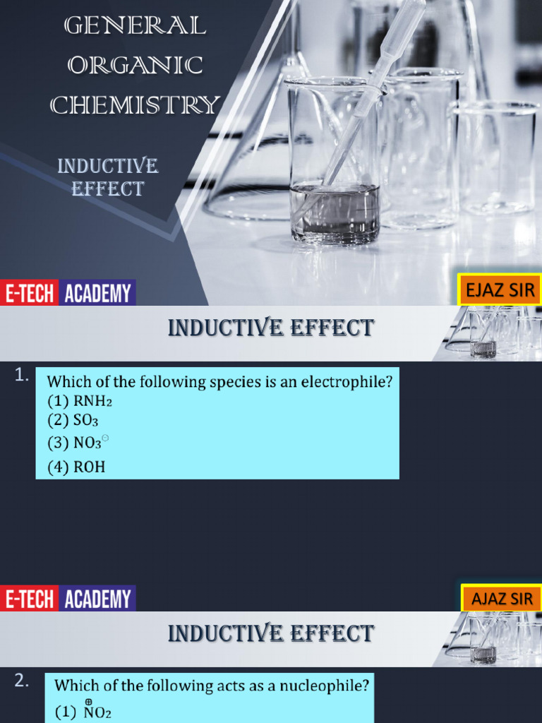 Understanding Inductive Effect in Chemistry | PDF