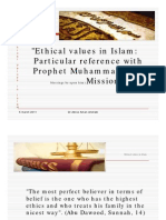 PPT - Ethical Values in Islam PDF