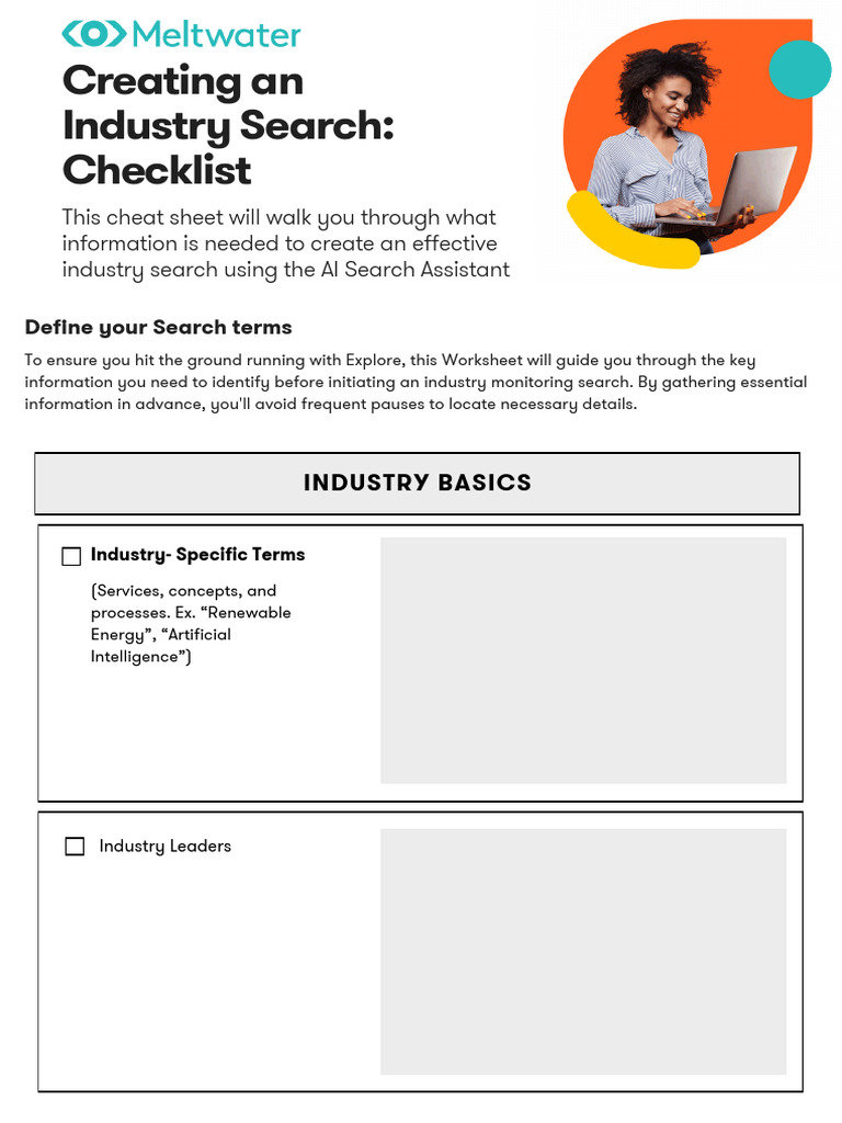 Industry Search Checklist Guide | PDF