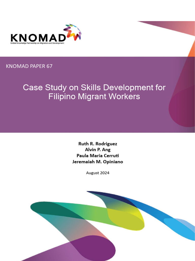2023 Report on OFW Contract Disputes | PDF | Vocational Education ...