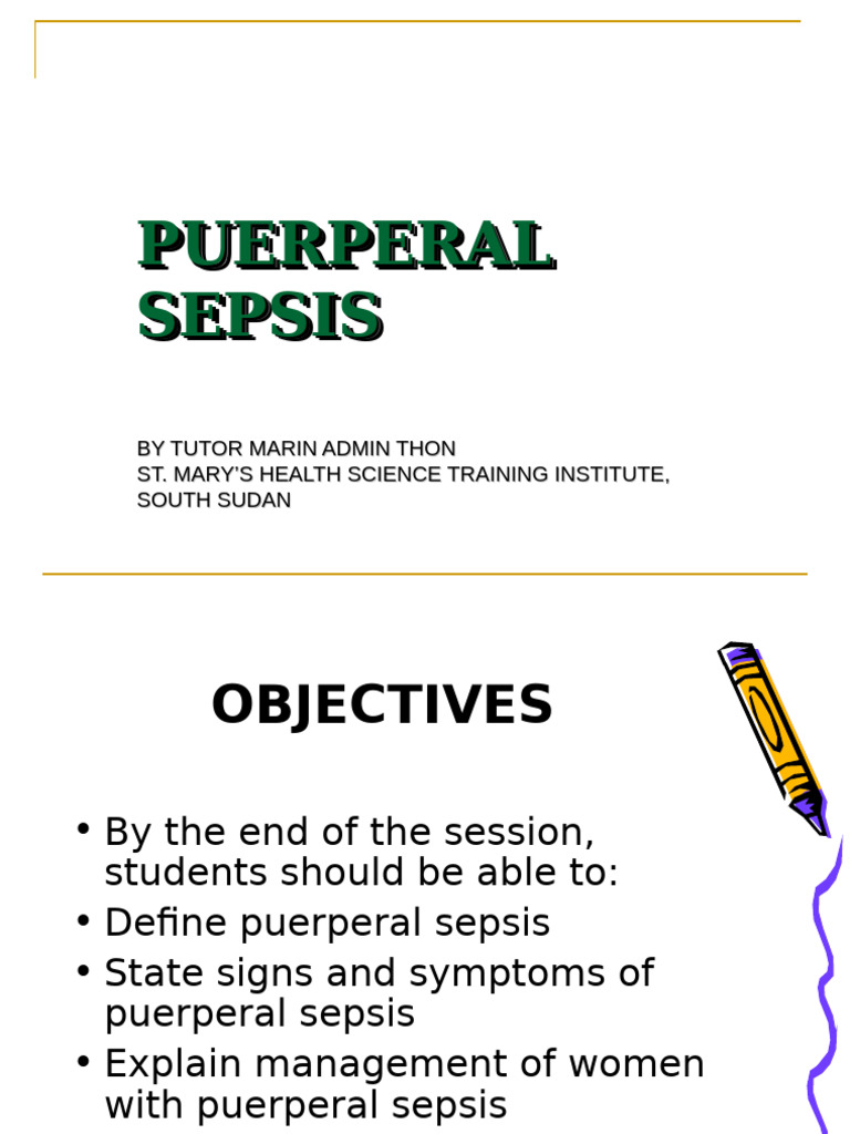 Understanding Puerperal Sepsis Management | PDF | Childbirth ...