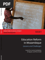 Education Reform in Mozambique