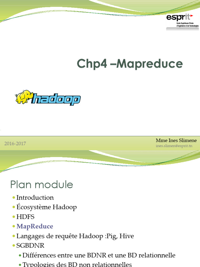Introduction à MapReduce et Hadoop | PDF | MapReduce | Apache Hadoop
