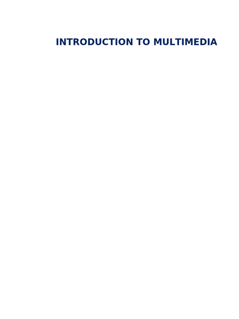 CSC 107 Introduction To Multimedia | PDF | Typefaces | Serif