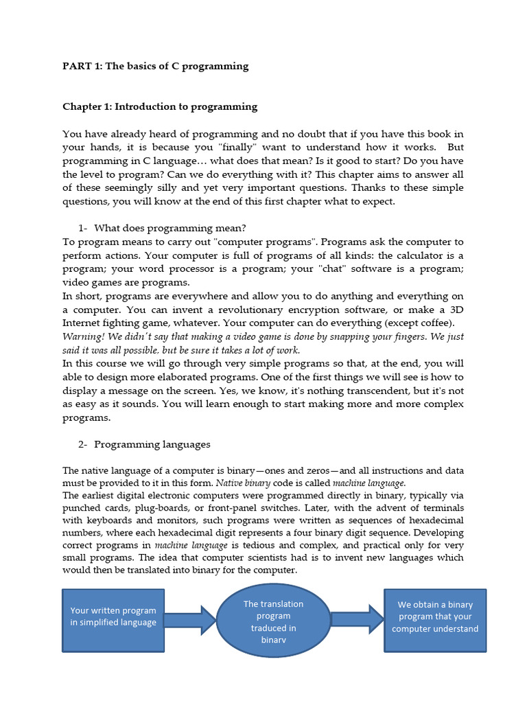 Introduction to C Programming Basics | PDF | Assembly Language ...