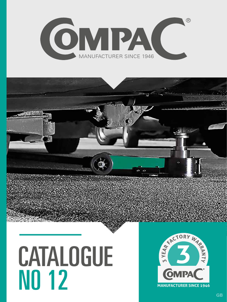 Compac Hydraulic Jacks Catalogue 12 | PDF | Truck | Valve