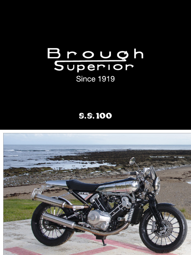 Brough Superior SS100: A Luxury Motorcycle Legend | PDF | Vehicle ...