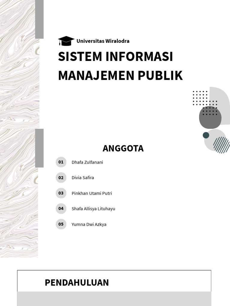 Sistem Informasi Manajemen Publik (SIMP) | PDF