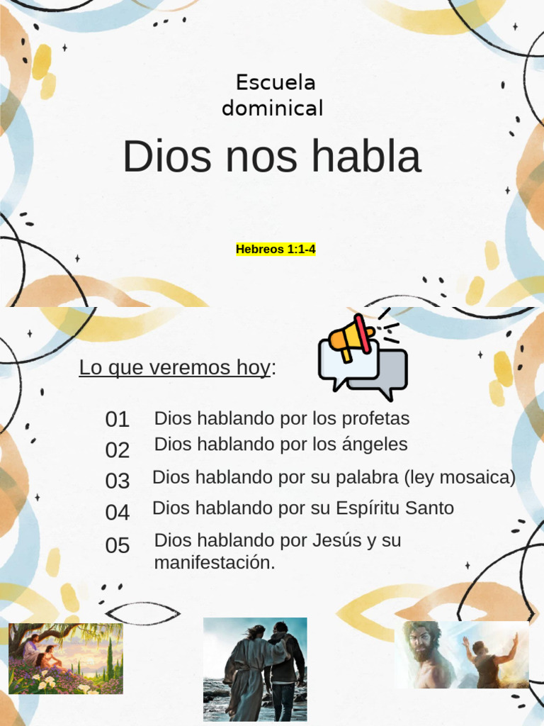 Formas en que Dios nos habla | PDF | espíritu Santo | Salvación