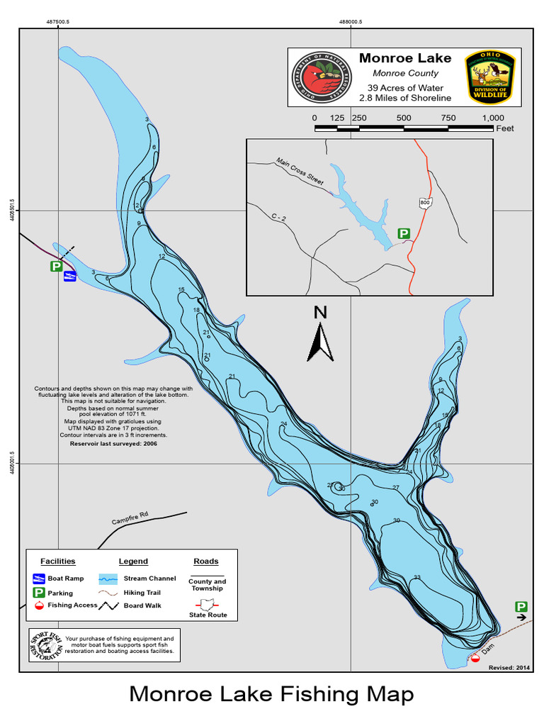 Monroe Lake 2 | PDF | Earth Sciences | Geographical Technology