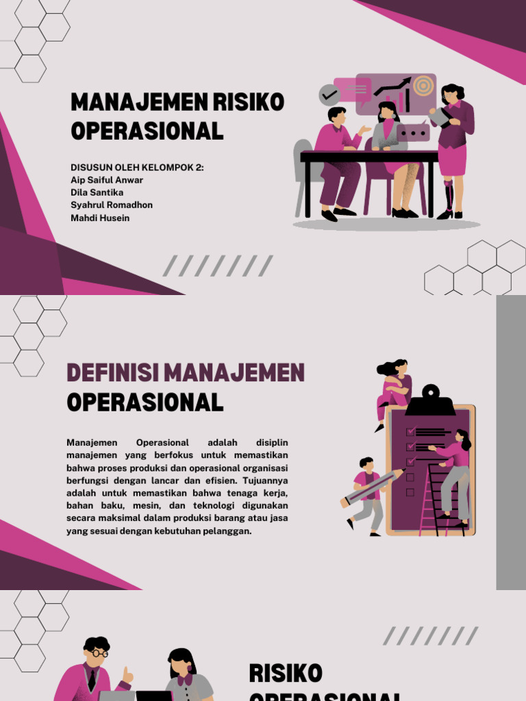 Manajemen Risiko Operasional Efektif | PDF