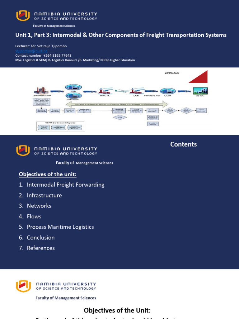 Intermodal Freight Transportation Systems | PDF | Containerization ...