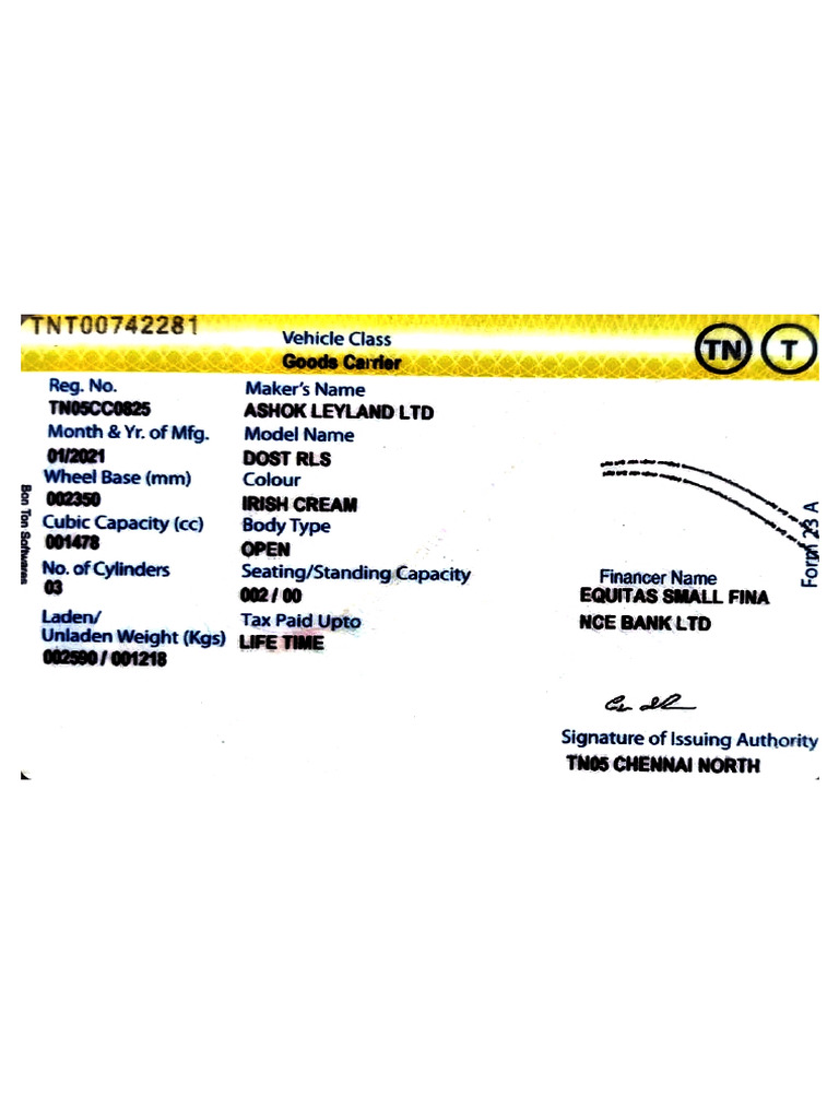 Vehicle RC Merged | PDF