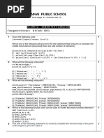 Python Chapter-2 (Revision) Questions | PDF | Computer Programming