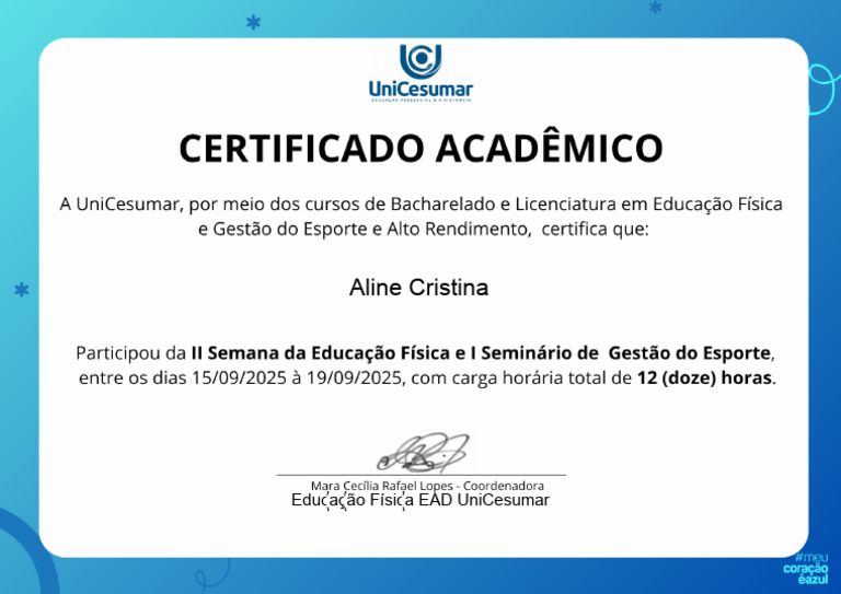 Certifica Do | PDF