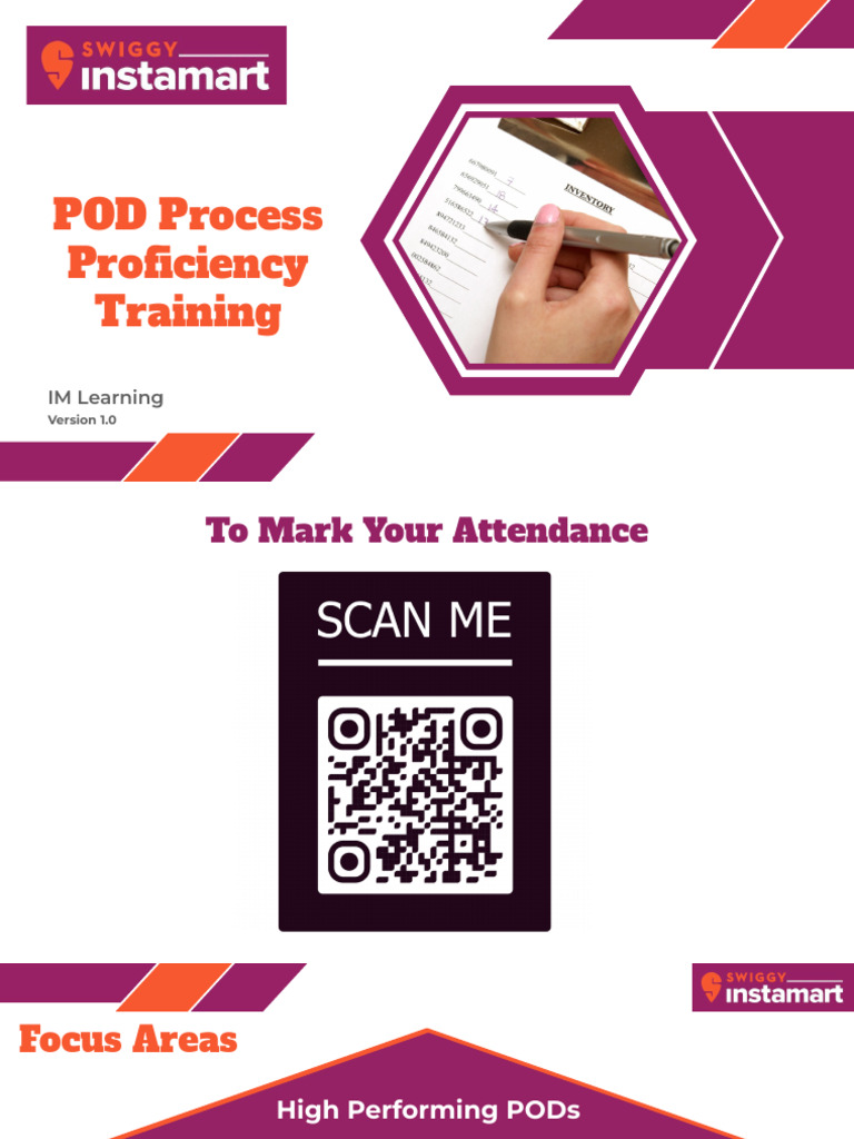 POD Process Improvement Training Guide | PDF