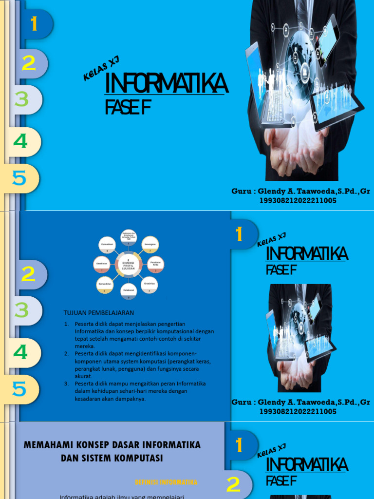 Pengantar Informatika dan Sistem Komputasi | PDF