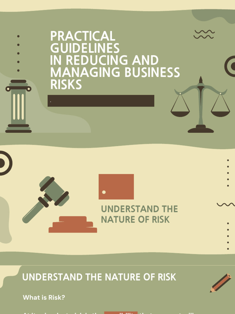 Business Risk Management Guidelines | PDF | Risk | Risk Management