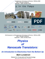Physics of Nanoscale Transistors - An Introduction To Electronics From The Bottom Up