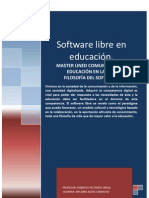 Software Libre en Educación