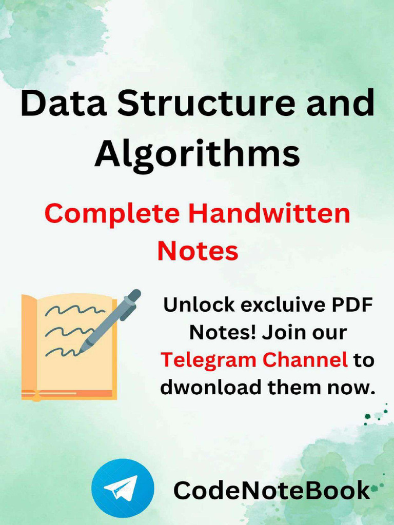 DSA Notes (C) PART 1 | PDF
