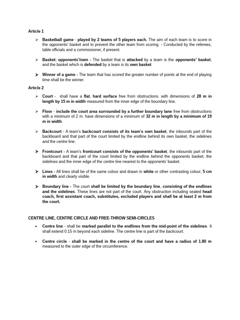 Second Semester Physical Education Lesson | PDF | Sports Rules And ...