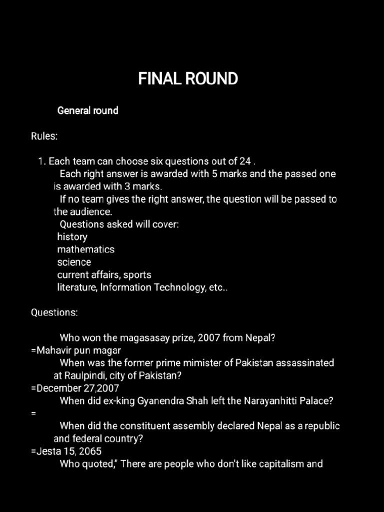 It Quiz | PDF