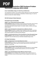 Smart India Hackathon 2025 Problem Statements | PDF