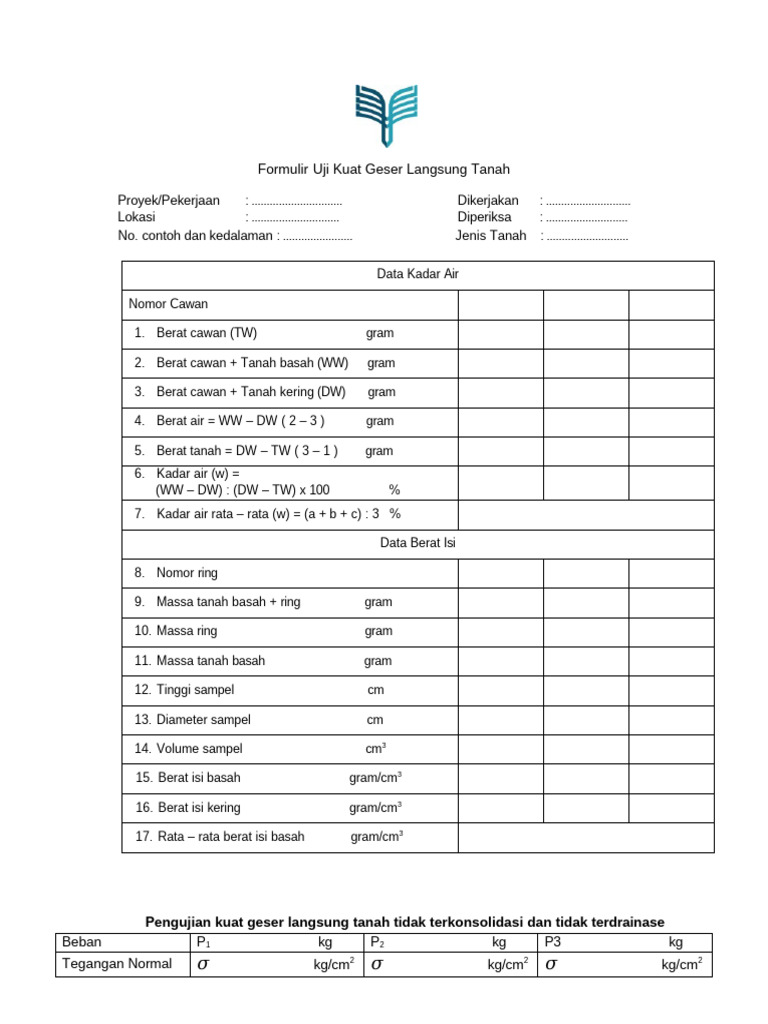 Form Uji Mektan2 M3 | PDF