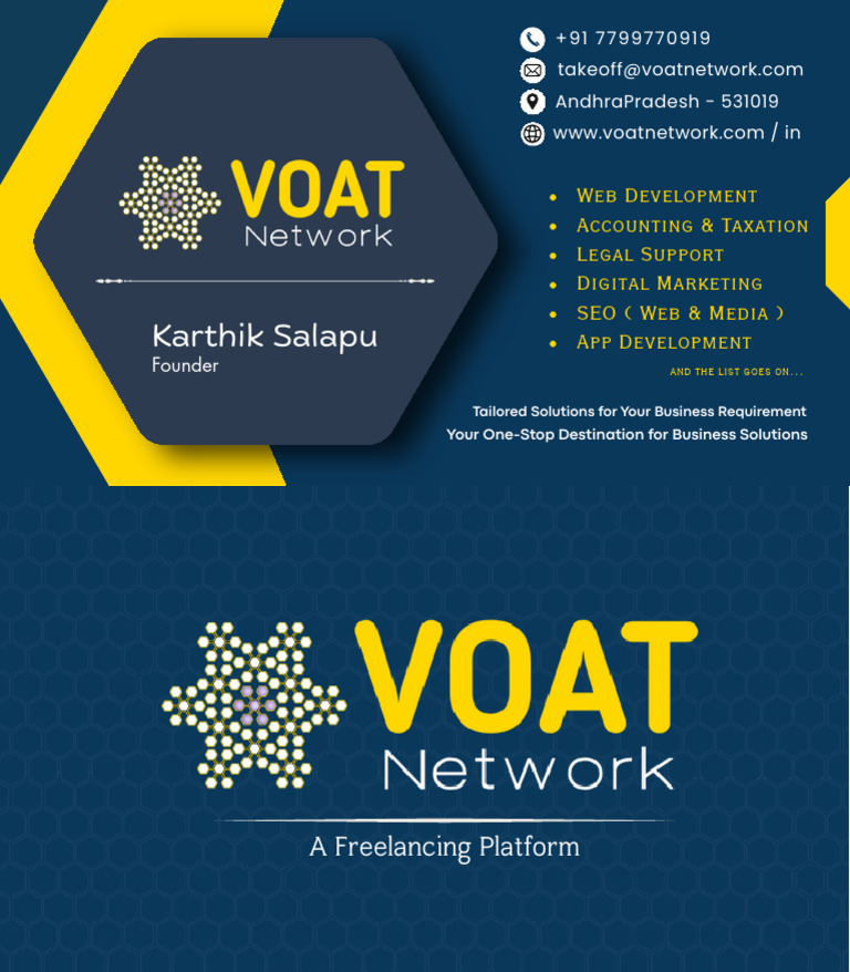 Voat Network: Business Solutions Hub | PDF