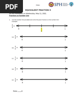 Corbett Maths: Equivalent Fractions Guide | PDF | Mathematical Notation ...