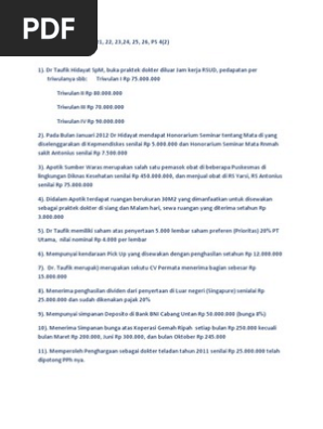Contoh Soal Pph Pot Put