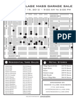 Garage Sale Map 2012
