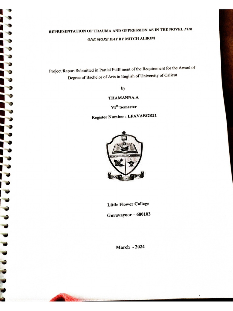 Project Submitted by Thamana | PDF