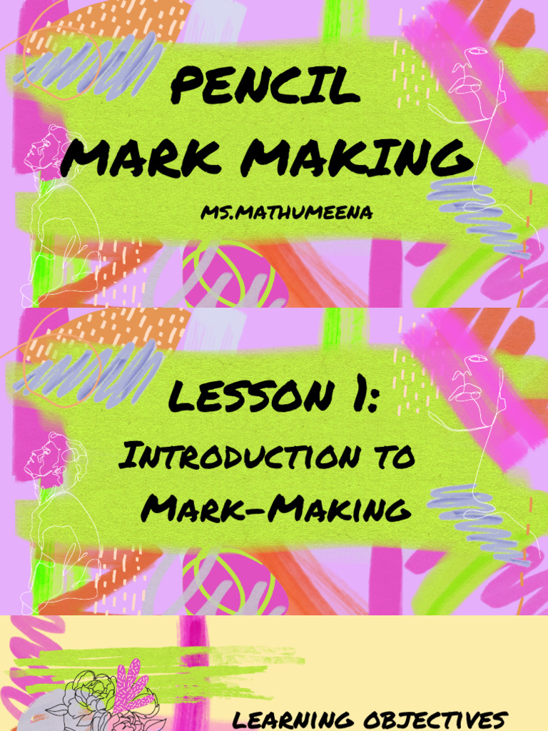Pencil+Mark+Making+ W6+Y7 | PDF
