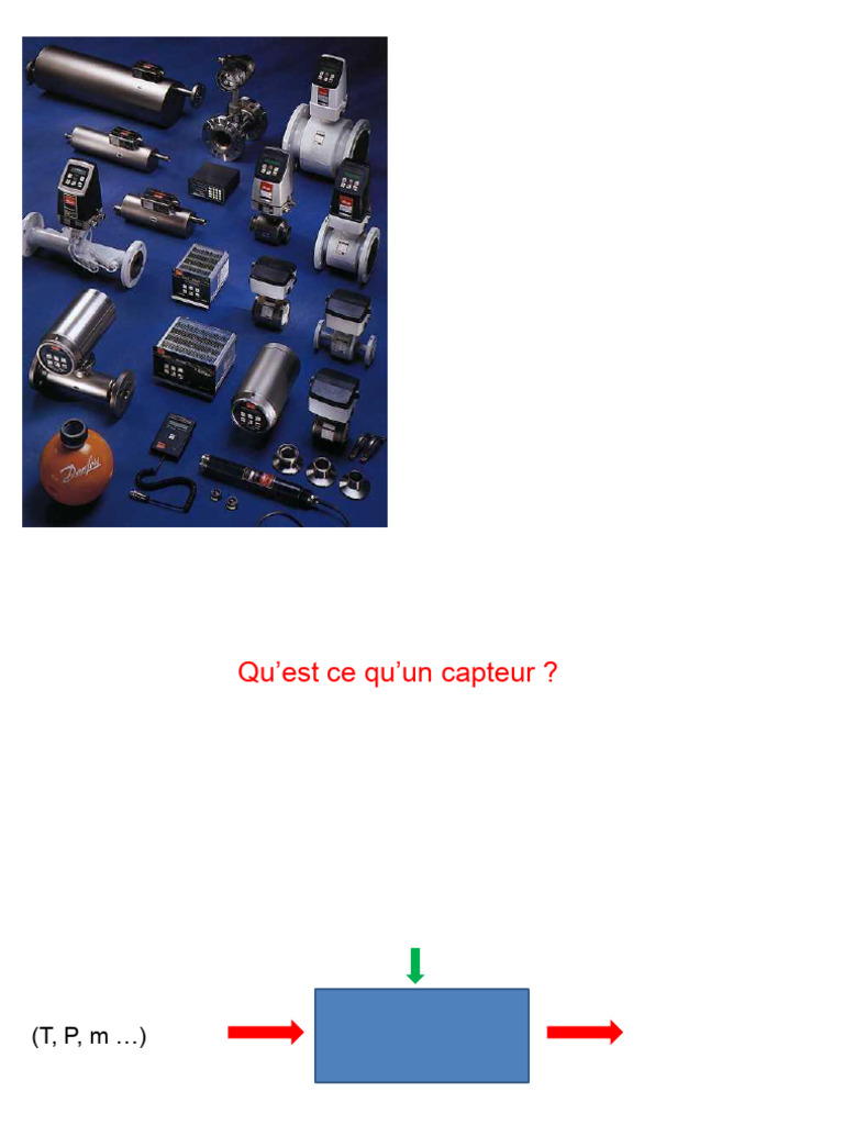 Caractéristiques et types de capteurs | PDF | Électricité | Capteur