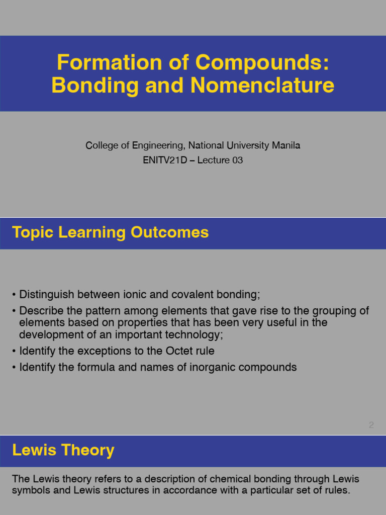 Ionic and Covalent Bonding Overview | PDF | Ion | Chemical Bond