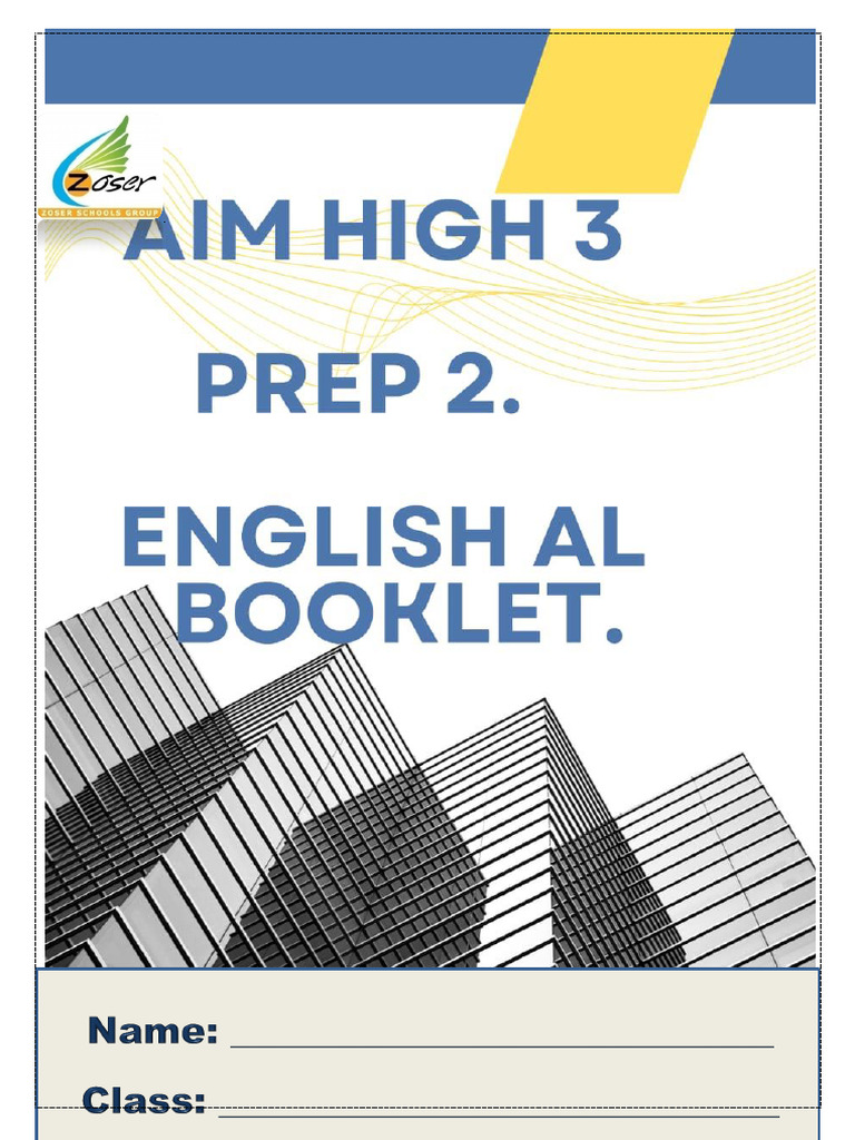 Prep 2 Booklet 1st Term | PDF | Closed Circuit Television