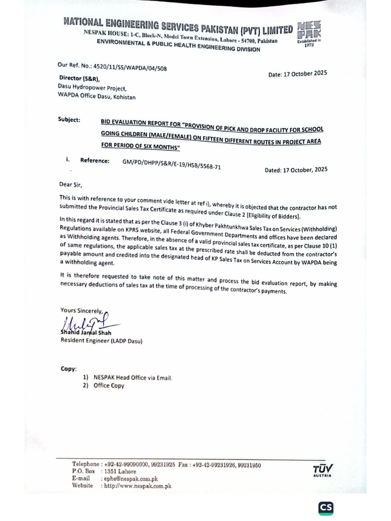 Letter#508 Letter To Tax Comments On Buses BER | PDF
