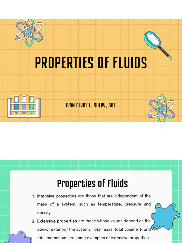 Key Properties of Fluids Explained | PDF | Pressure | Liquids