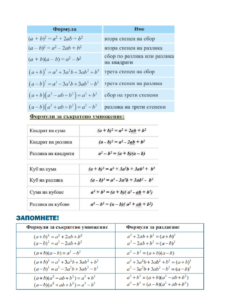 Formoli Po Mat | PDF