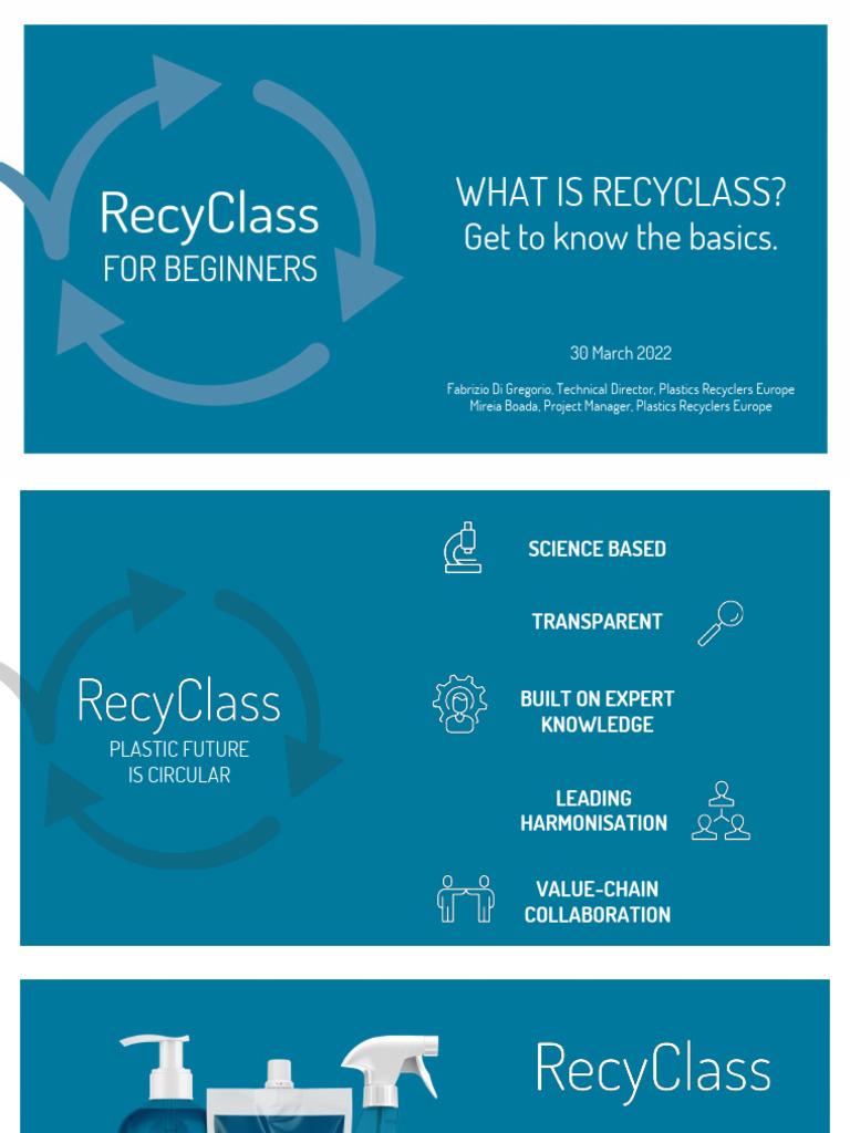Understanding RecyClass for Plastic Recycling | PDF | Recycling | Plastic