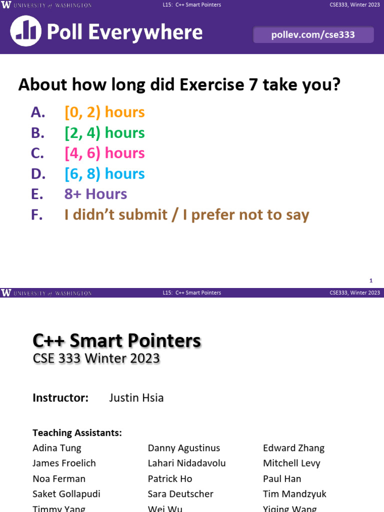 C++ Smart Pointers Overview | PDF | Pointer (Computer Programming ...