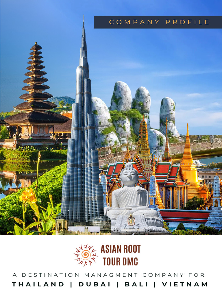 Asian Roots DMC Company Overview | PDF | Tourism | Economies
