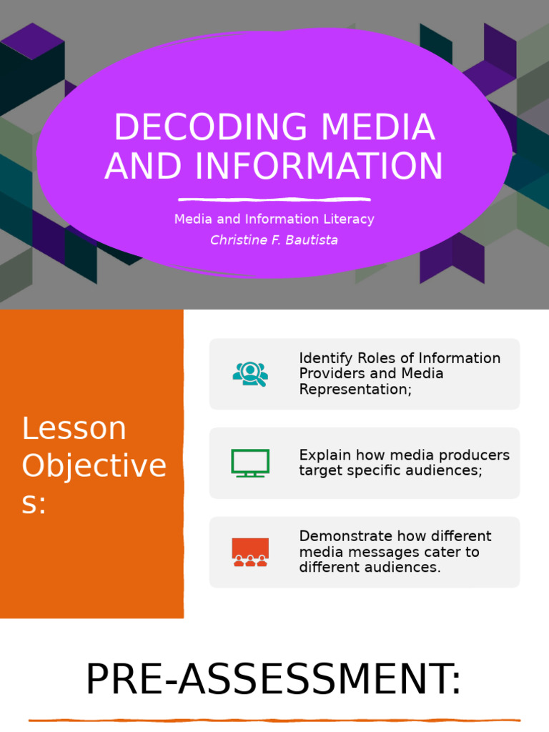 Understanding Media Literacy Roles | PDF | Information | Public Sphere