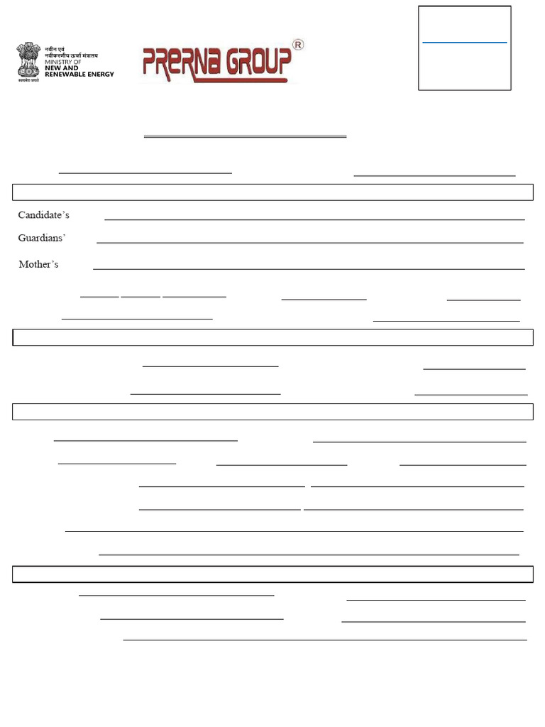PMKK Application Form Template | PDF | Government And Personhood ...